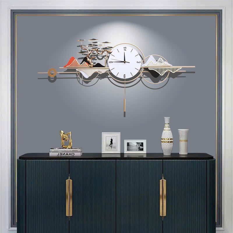 Đồng hồ decor cây tài lộc DH 0132