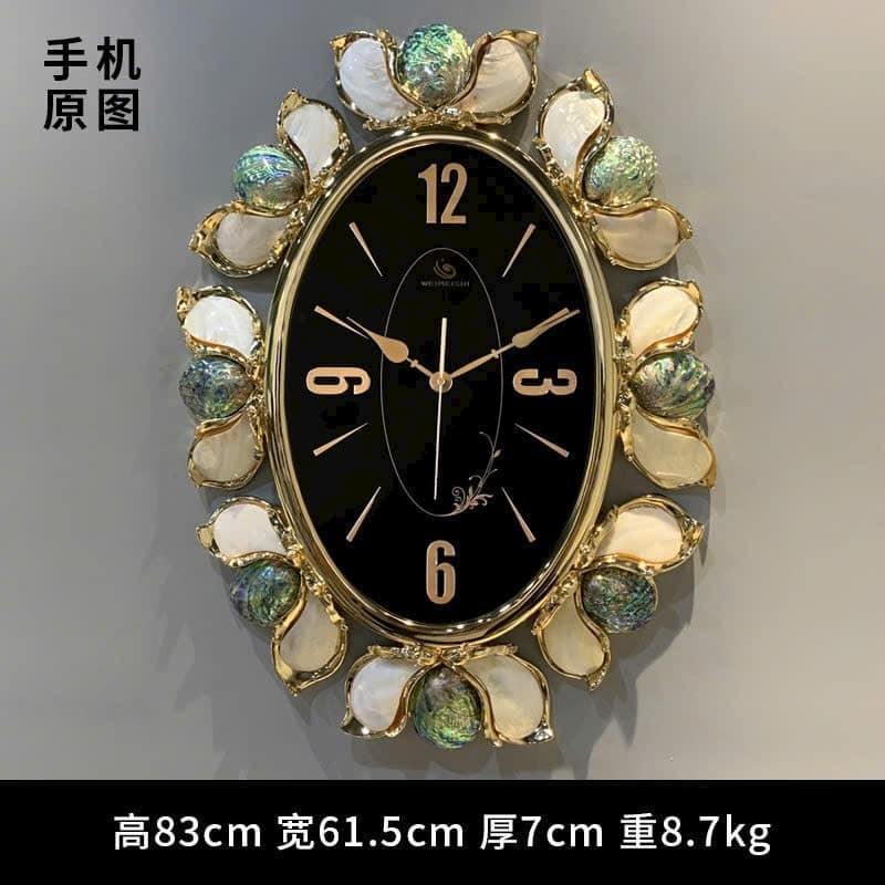 Đồng hồ khảm trai phong cách cung đình CC002