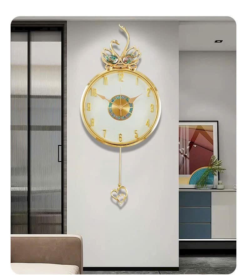 Đồng hồ decor đôi Thiên Nga CC0010