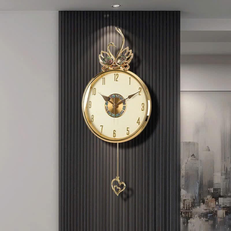 Đồng hồ decor đôi Thiên Nga CC0010