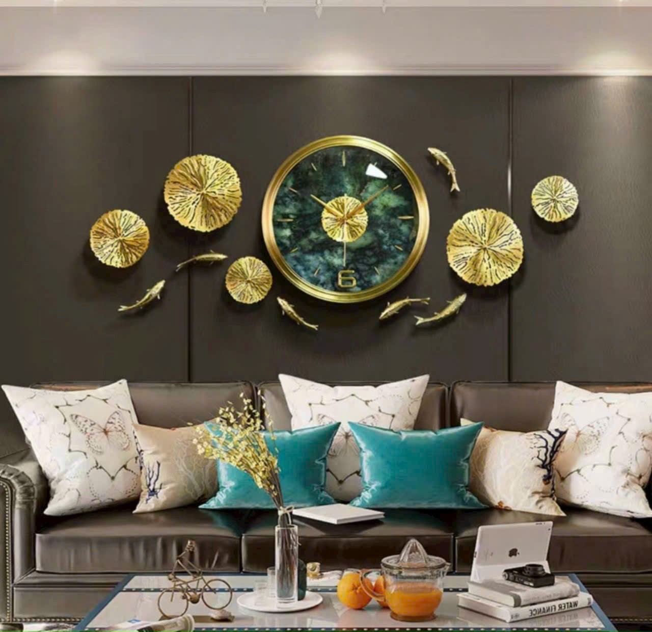 Bộ đồng hồ hồ cá sen CC0018